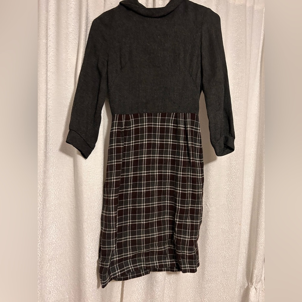 Vintage wool blend dress.